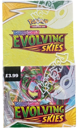 Half Booster Box from Evolving Skies Pokémon card set